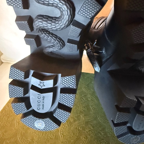 Gucci ankle leather boots size Eu37 - Picture 8 of 8